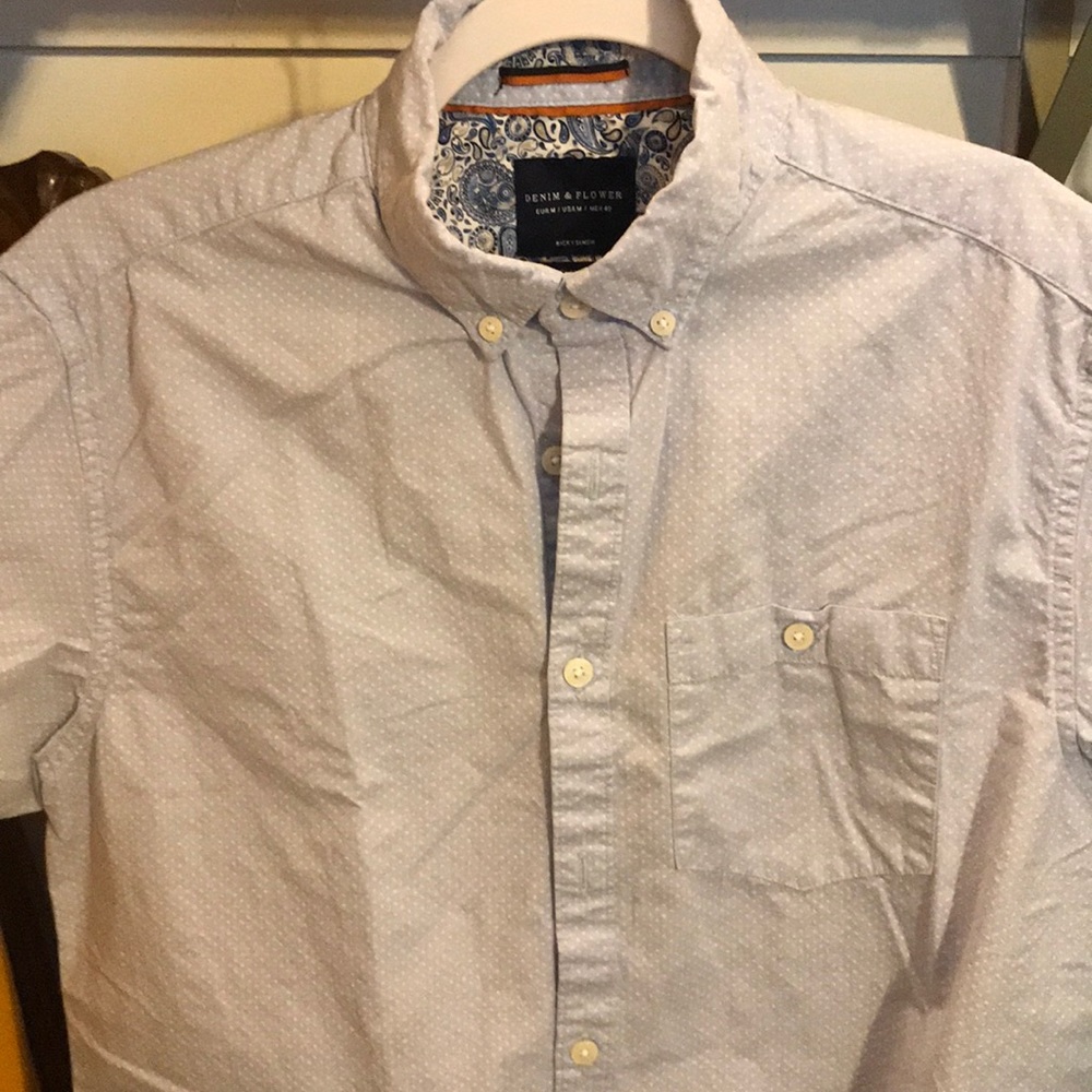 Casual Button Up Dress Shirt